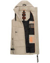 Navahoo Schnuffelchen Damen Weste B942 Pebble Grey Größe S - Gr. 36