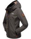 Marikoo Erdbeere Damen Übergangsjacke B659 Anthrazit Größe XS - Gr. 34
