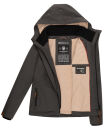 Marikoo Erdbeere Damen Übergangsjacke B659 Anthrazit Größe XS - Gr. 34
