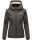 Marikoo Erdbeere Damen Übergangsjacke B659 Anthrazit Größe XS - Gr. 34