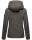 Marikoo Erdbeere Damen Übergangsjacke B659 Anthrazit Größe XS - Gr. 34