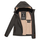 Marikoo Erdbeere Damen Übergangsjacke B659 Anthrazit Größe XXL - Gr. 44