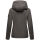 Marikoo Erdbeere Damen Übergangsjacke B659 Anthrazit Größe XXL - Gr. 44