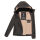 Marikoo Erdbeere Damen Übergangsjacke B659 Anthrazit Größe XXL - Gr. 44