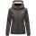 Marikoo Erdbeere Damen Übergangsjacke B659 Anthrazit Größe XXL - Gr. 44