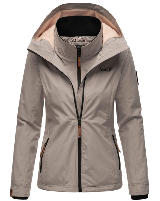 Marikoo Erdbeere Damen Übergangsjacke B659 Zink Grau Größe M - Gr. 38