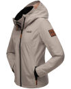 Marikoo Erdbeere Damen Übergangsjacke B659 Zink Grau Größe M - Gr. 38