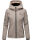 Marikoo Erdbeere Damen Übergangsjacke B659 Zink Grau Größe M - Gr. 38