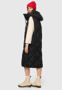 Navahoo Schnuckel Damen lange Weste B943 Schwarz Größe XL - Gr. 42