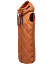 Navahoo Schnuckel Damen lange Weste B943 Cinnamon Größe XS - Gr. 34