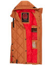 Navahoo Schnuckel Damen lange Weste B943 Cinnamon Größe XS - Gr. 34
