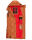 Navahoo Schnuckel Damen lange Weste B943 Cinnamon Größe XS - Gr. 34