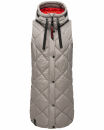 Navahoo Schnuckel Damen lange Weste B943 Zink Grau Größe XS - Gr. 34