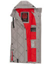 Navahoo Schnuckel Damen lange Weste B943 Zink Grau Größe XS - Gr. 34