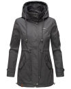 Marikoo Nyokoo Damen Herbst Frühling Jacke B690 Anthrazit Größe XL - Gr. 42