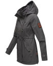 Marikoo Nyokoo Damen Herbst Frühling Jacke B690 Anthrazit Größe XL - Gr. 42