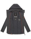 Marikoo Nyokoo Damen Herbst Frühling Jacke B690 Anthrazit Größe XL - Gr. 42