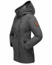 Marikoo Nyokoo Damen Herbst Frühling Jacke B690 Anthrazit Größe XXL - Gr. 44