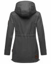 Marikoo Nyokoo Damen Herbst Frühling Jacke B690 Anthrazit Größe XXL - Gr. 44