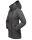 Marikoo Nyokoo Damen Herbst Frühling Jacke B690 Anthrazit Größe XXL - Gr. 44