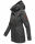 Marikoo Nyokoo Damen Herbst Frühling Jacke B690 Anthrazit Muster Größe L - Gr. 40