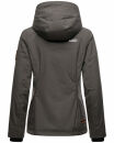 Marikoo Brombeere Damen Übergangsjacke B862 Anthrazit Größe S - Gr. 36