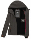 Marikoo Brombeere Damen Übergangsjacke B862 Anthrazit Größe M - Gr. 38