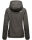 Marikoo Brombeere Damen Übergangsjacke B862 Anthrazit Größe M - Gr. 38