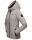 Marikoo Brombeere Damen Übergangsjacke B862 Zink Grau Größe XS - Gr. 34