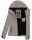 Marikoo Brombeere Damen Übergangsjacke B862 Zink Grau Größe XS - Gr. 34