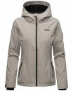 Marikoo Brombeere Damen Übergangsjacke B862 Zink Grau Größe M - Gr. 38