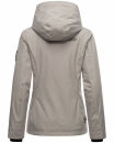 Marikoo Brombeere Damen Übergangsjacke B862 Zink Grau Größe M - Gr. 38