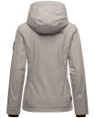 Marikoo Brombeere Damen Übergangsjacke B862 Zink Grau Größe L - Gr. 40