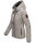 Marikoo Brombeere Damen Übergangsjacke B862 Zink Grau Größe L - Gr. 40