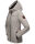 Marikoo Brombeere Damen Übergangsjacke B862 Zink Grau Größe L - Gr. 40