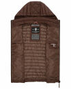 Marikoo Hasenpfote Damen Weste B915 Dark Choco Größe S - Gr. 36
