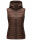 Marikoo Hasenpfote Damen Weste B915 Dark Choco Größe M - Gr. 38