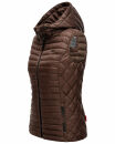Marikoo Hasenpfote Damen Weste B915 Dark Choco Größe XXL - Gr. 44