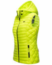 Marikoo Hasenpfote Damen Weste B915 Neon Gruen Größe L - Gr. 40
