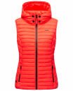 Marikoo Hasenpfote Damen Weste B915 Neon Coral Größe L - Gr. 40