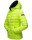 Marikoo Lucy Damen Steppjacke B651 Neon Green Größe XL - Gr. 42