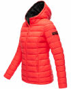 Marikoo Lucy Damen Steppjacke B651 Neon Coral Größe S - Gr. 36