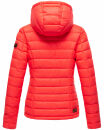 Marikoo Lucy Damen Steppjacke B651 Neon Coral Größe S - Gr. 36