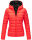 Marikoo Lucy Damen Steppjacke B651 Neon Coral Größe S - Gr. 36