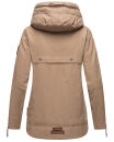 Navahoo Wekoo Damen Übergangsjacke B692 Taupe Größe L - Gr. 40