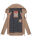 Navahoo Wekoo Damen Übergangsjacke B692 Taupe Größe L - Gr. 40