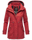 Marikoo Nyokoo Damen Herbst Frühling Jacke B690 Rot...