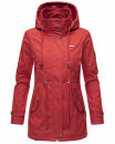 Marikoo Nyokoo Damen Herbst Frühling Jacke B690 Rot Muster Größe M - Gr. 38