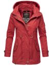Marikoo Nyokoo Damen Herbst Frühling Jacke B690 Rot...