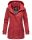 Marikoo Nyokoo Damen Herbst Frühling Jacke B690 Rot Muster Größe L - Gr. 40